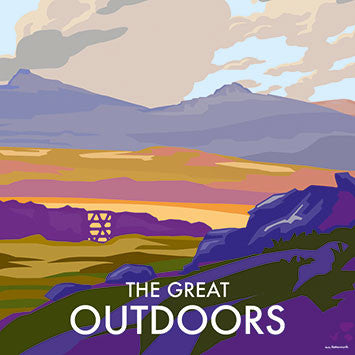 'The Great Outdoors' Eco-Friendly Greetings Card by Becky Bettesworth