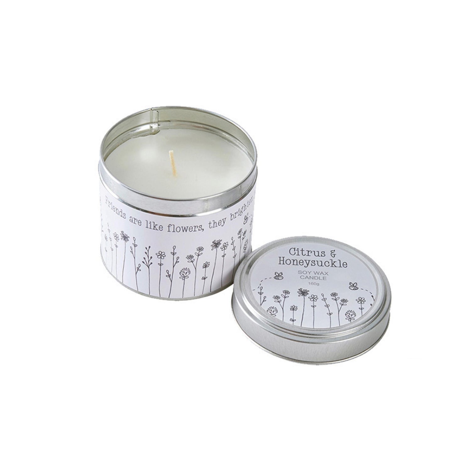 Transomnia 'Bud and Bloom' Citrus and Honeysuckle Soy Wax Candle