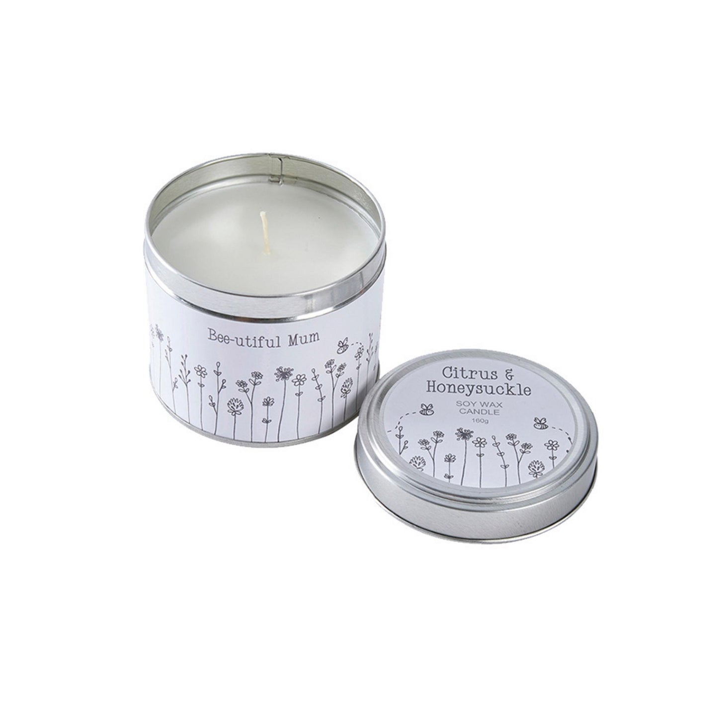 Transomnia 'Bud and Bloom' Citrus and Honeysuckle Soy Wax Candle