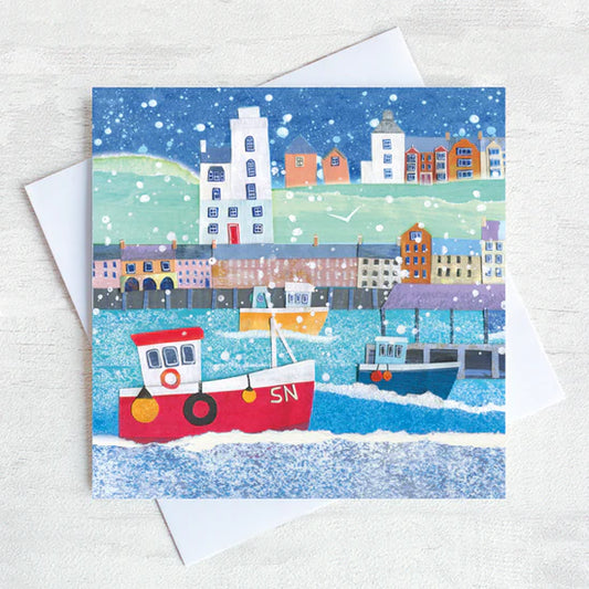 “Winter on the Fish Quay” Christmas Card