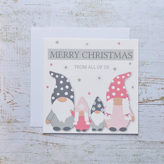 Christmas 'From all of Us' Gnome Card